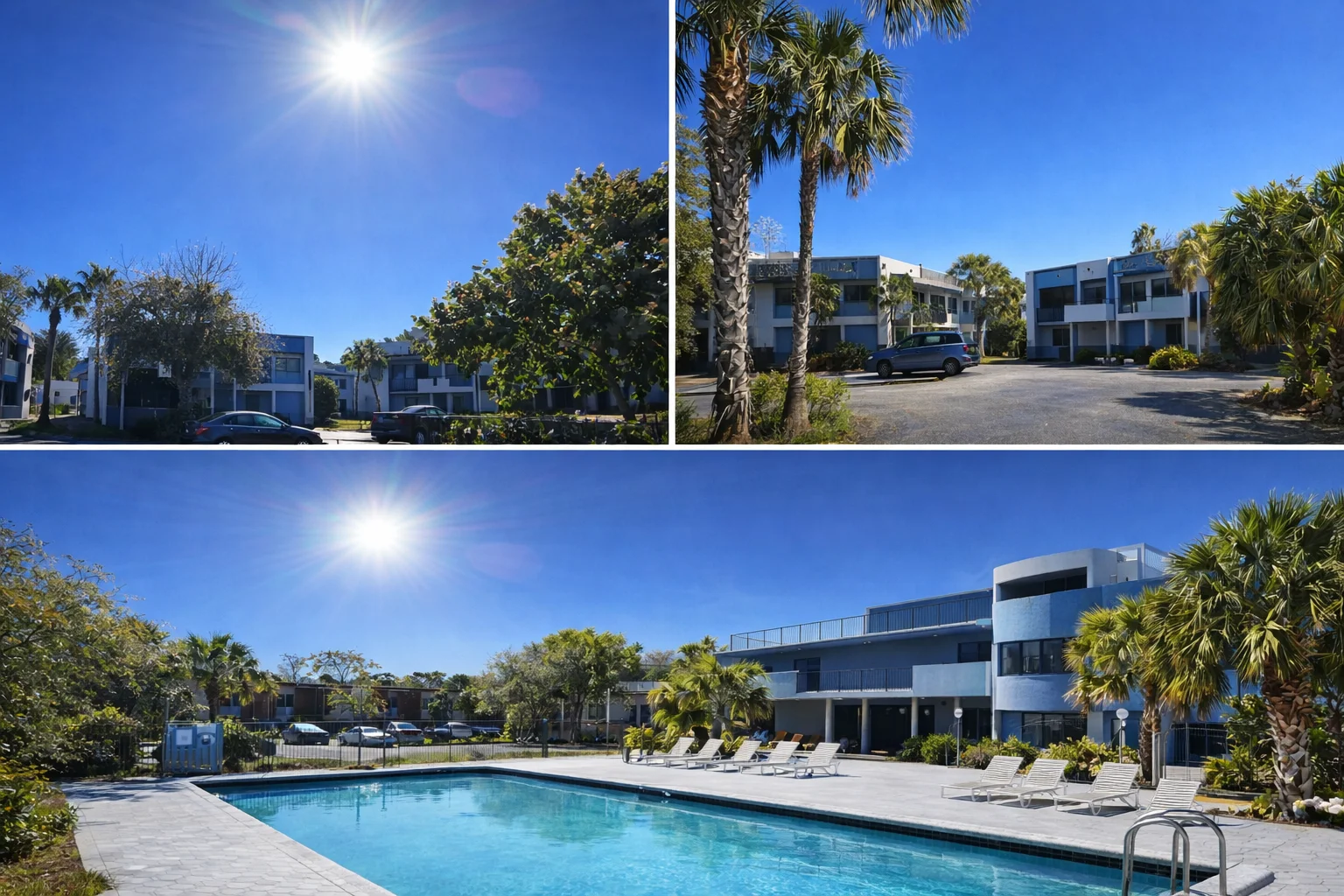 Shared spaces at University Village East Condominium II, Davie FL